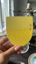 Ангоб жовтий 2